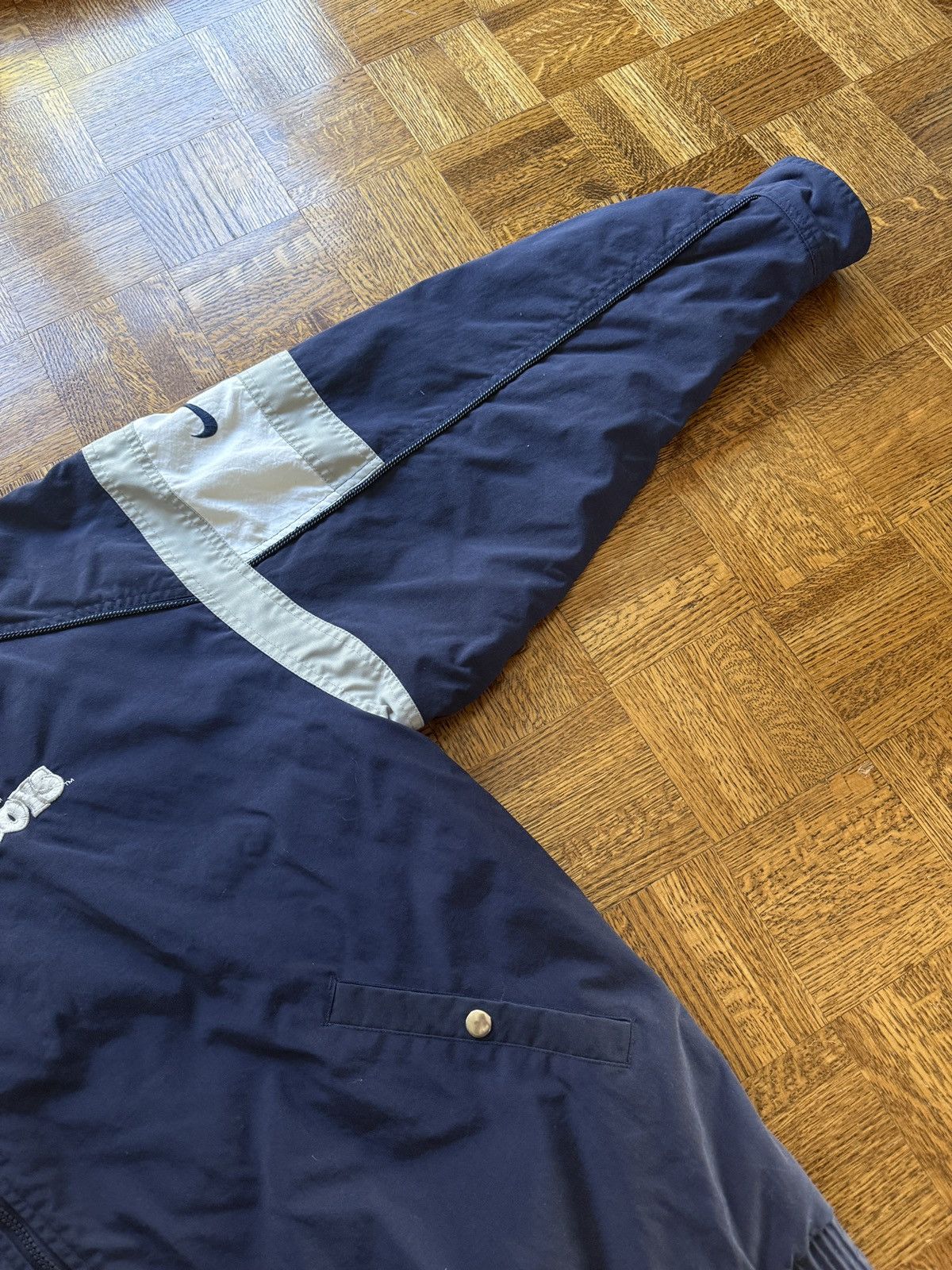 Nike Vintage 90s Nike Dallas Cowboys Puffer Jacket Coat Size US XXL / EU 58 / 5 - 5 Thumbnail