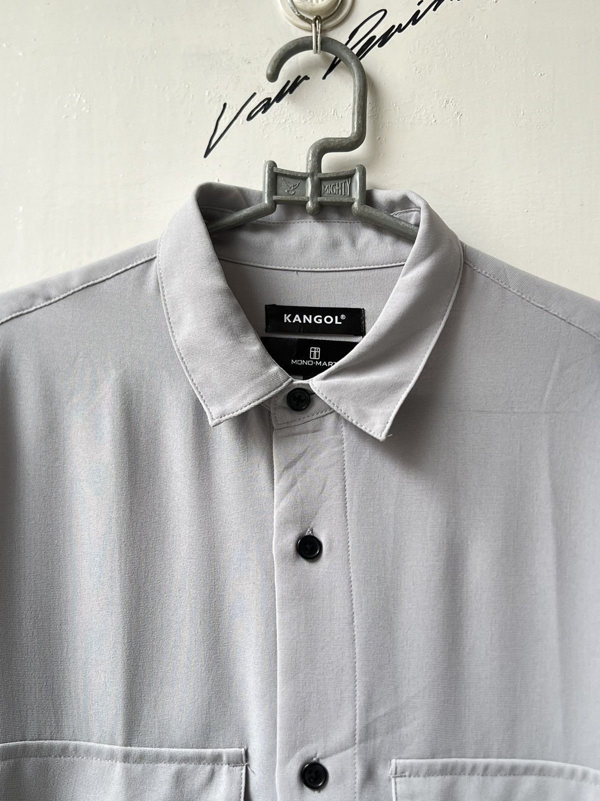 Kangol KANGOL Mono-Mart Boxy Oversize Shirt Size US L / EU 52-54 / 3 - 4 Thumbnail