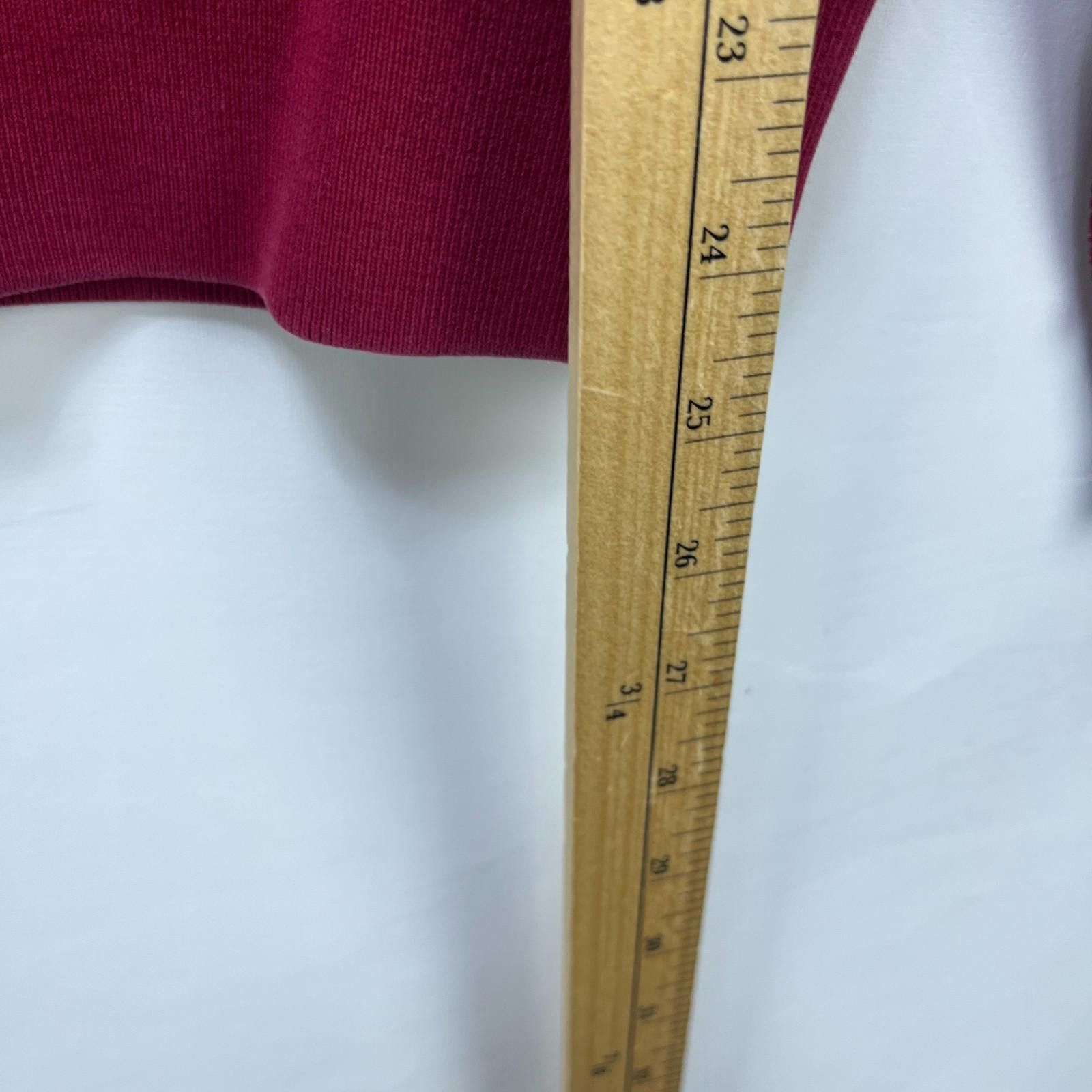Gap Vintage 90s Gap Fleece Hoodie Small Red Y2K Size US S / EU 44-46 / 1 - 6 Thumbnail