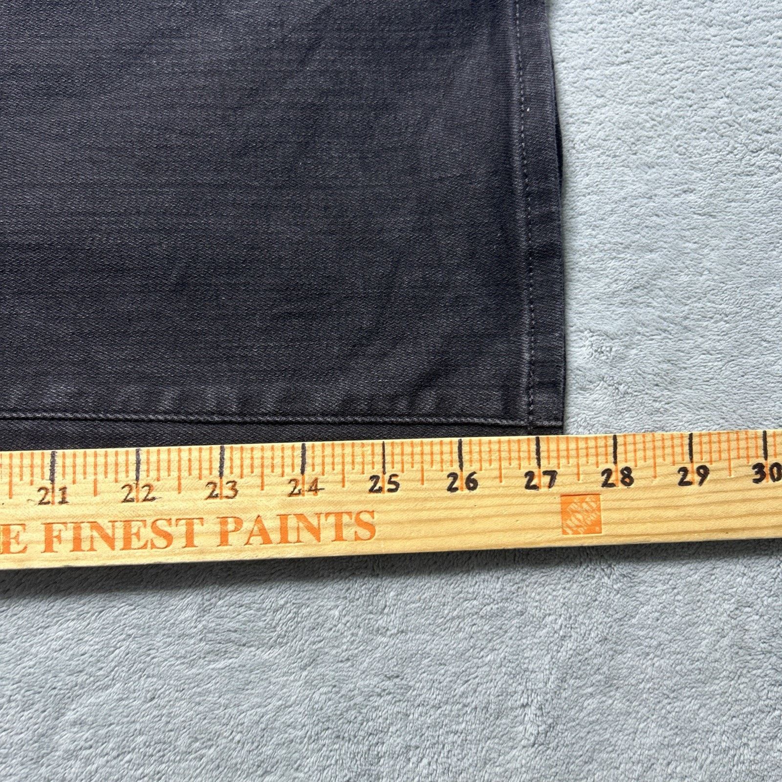 Madewell Beyond Baggy Jeans Womens 31 34x27 Dojo Black Hamilton Wide Size 31" - 14 Thumbnail