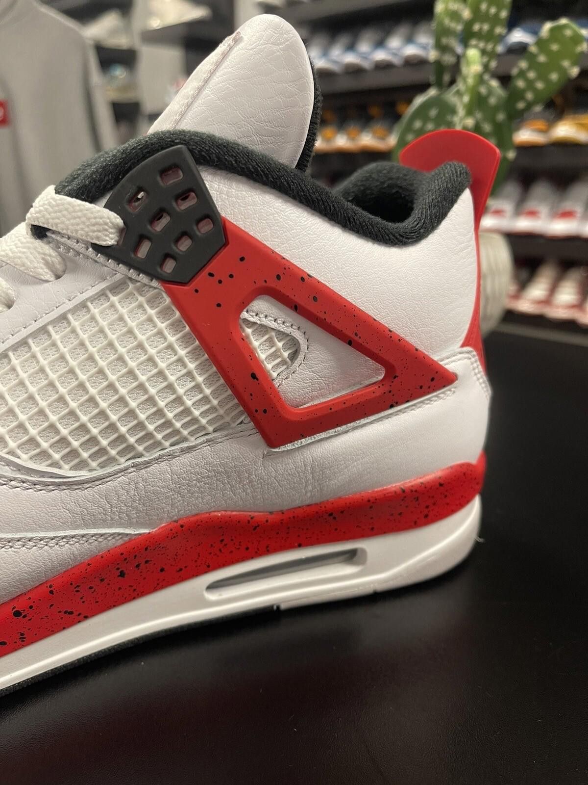 Nike Size 12 - Air Jordan 4 Retro Red Cement DH6927-161 OG Nike Size US 12 / EU 45 - 5 Thumbnail