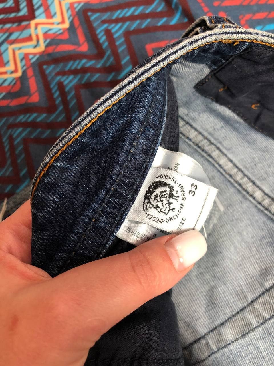 Diesel Industry THOMMER Regular Slim Straight Denim Jeans