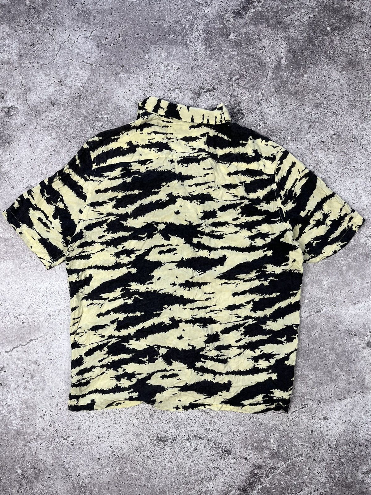 Allsaints Allsainst Hawai Shirt Black Yellow Tiger Size M Mens Size US M / EU 48-50 / 2 - 7 Thumbnail