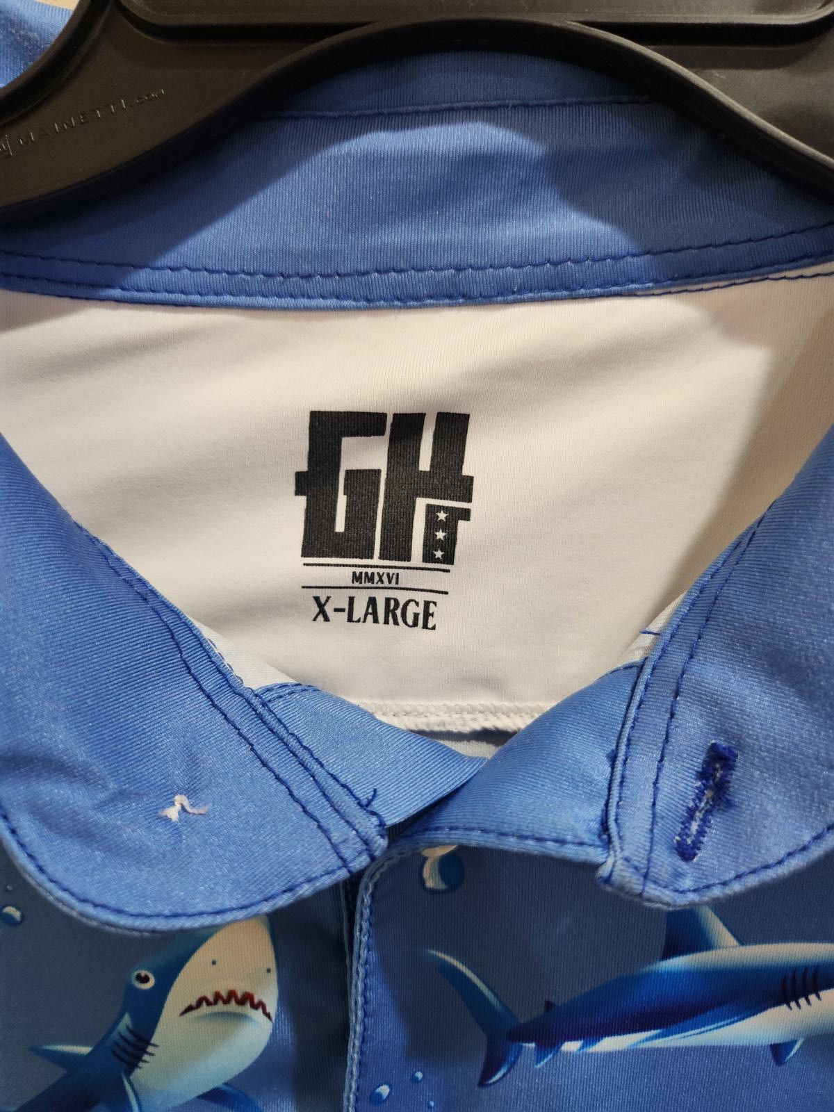 Other Greater Half Performance Polo Shirt Men's XL Blue Shark Golf Size US XL / EU 56 / 4 - 6 Thumbnail