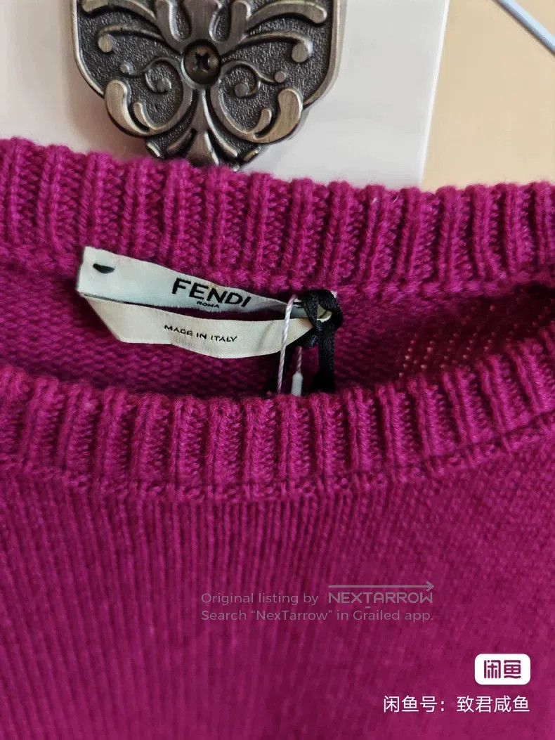 Fendi Fendi Cashmere Knit Wool Skirt Set Size XS / US 0-2 / IT 36-38 - 3 Thumbnail