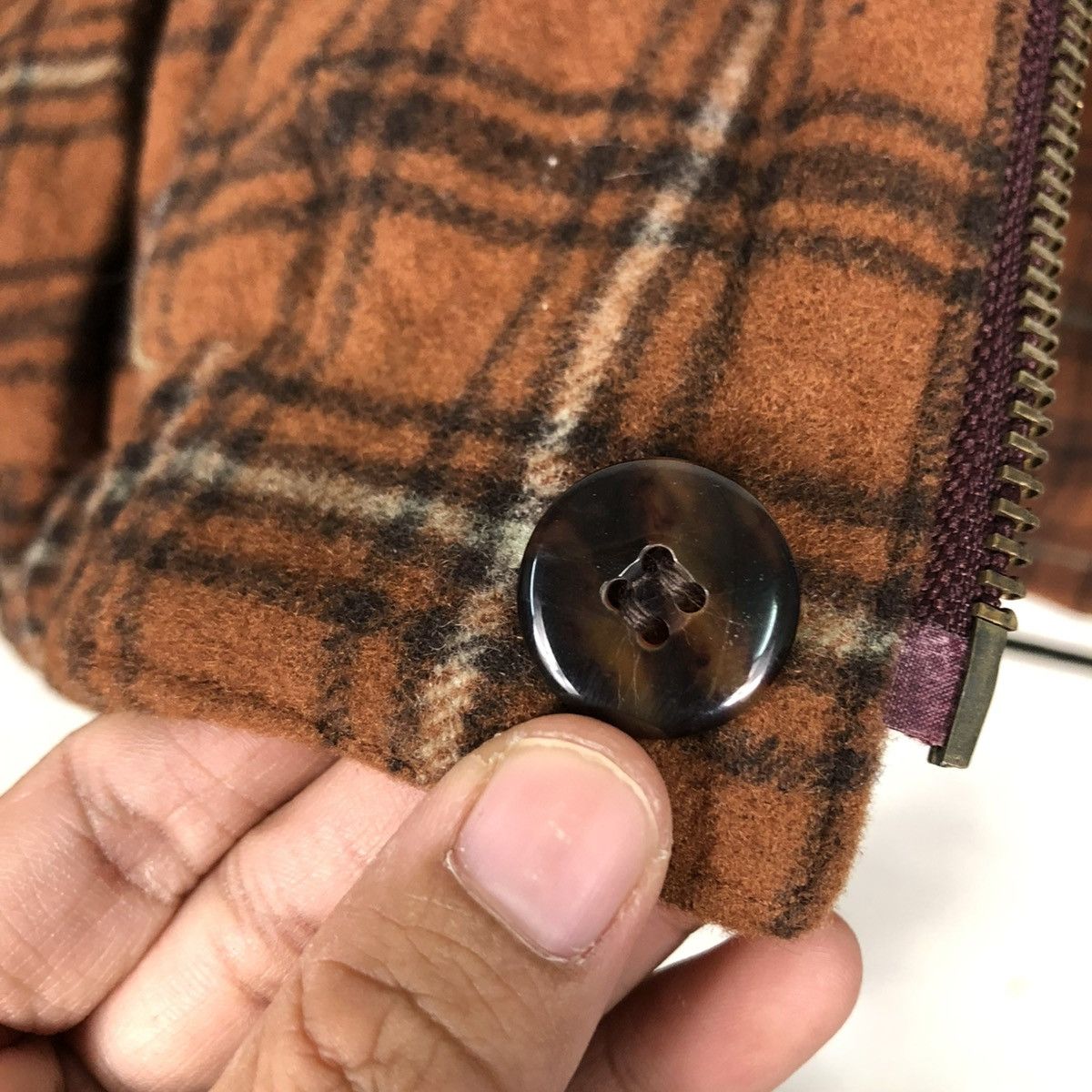 Japanese Brand 🔥VINTAGE BOMBER JACKET TARTAN DESIGN UPPISH ISSEY MIYAKE Size US L / EU 52-54 / 3 - 20 Thumbnail