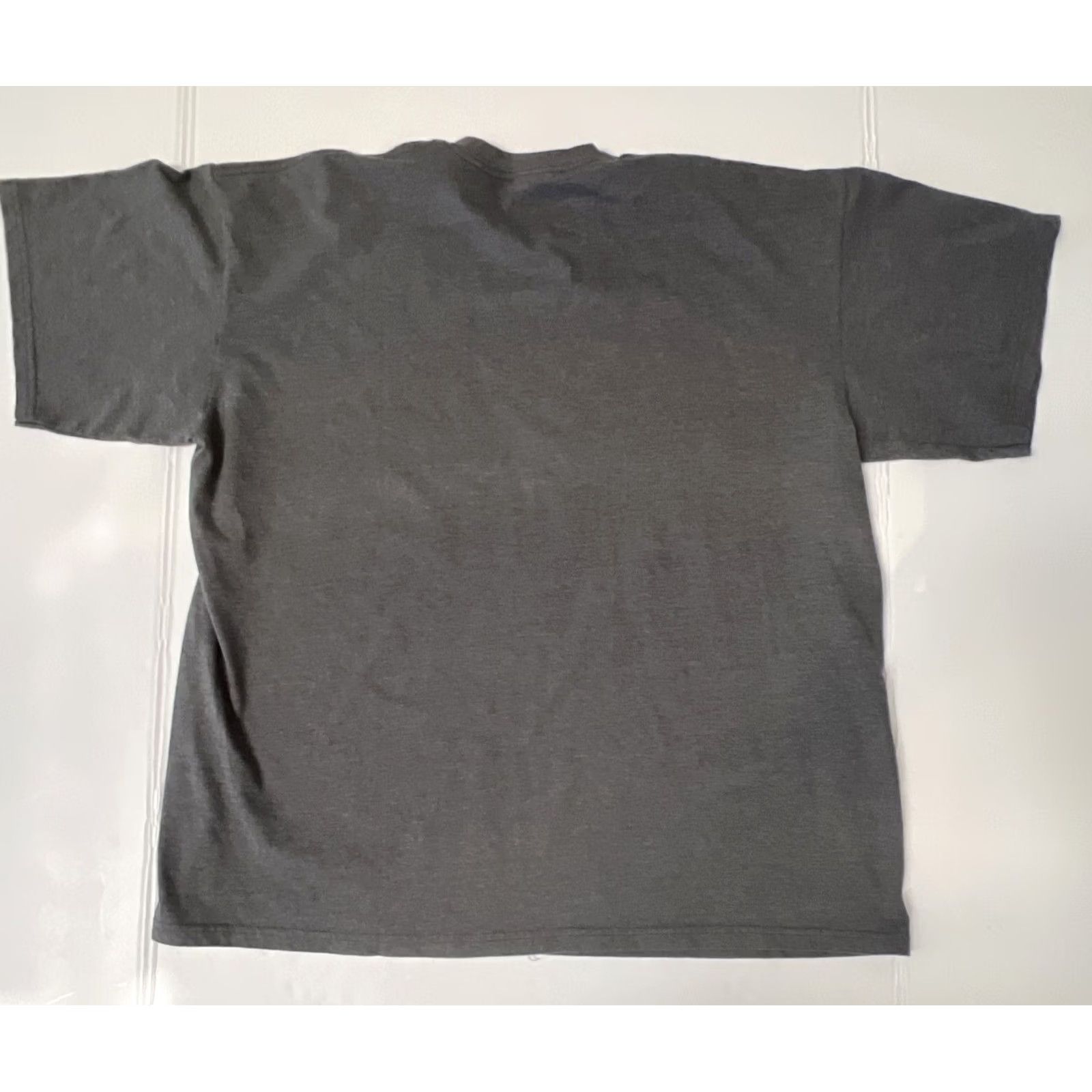 Nike VINTAGE Nike T shirt XL Grey Tag Black Swoosh Mansfield Rolling Thunder Buffalo 90s Mens Size US XL / EU 56 / 4 - 4 Thumbnail