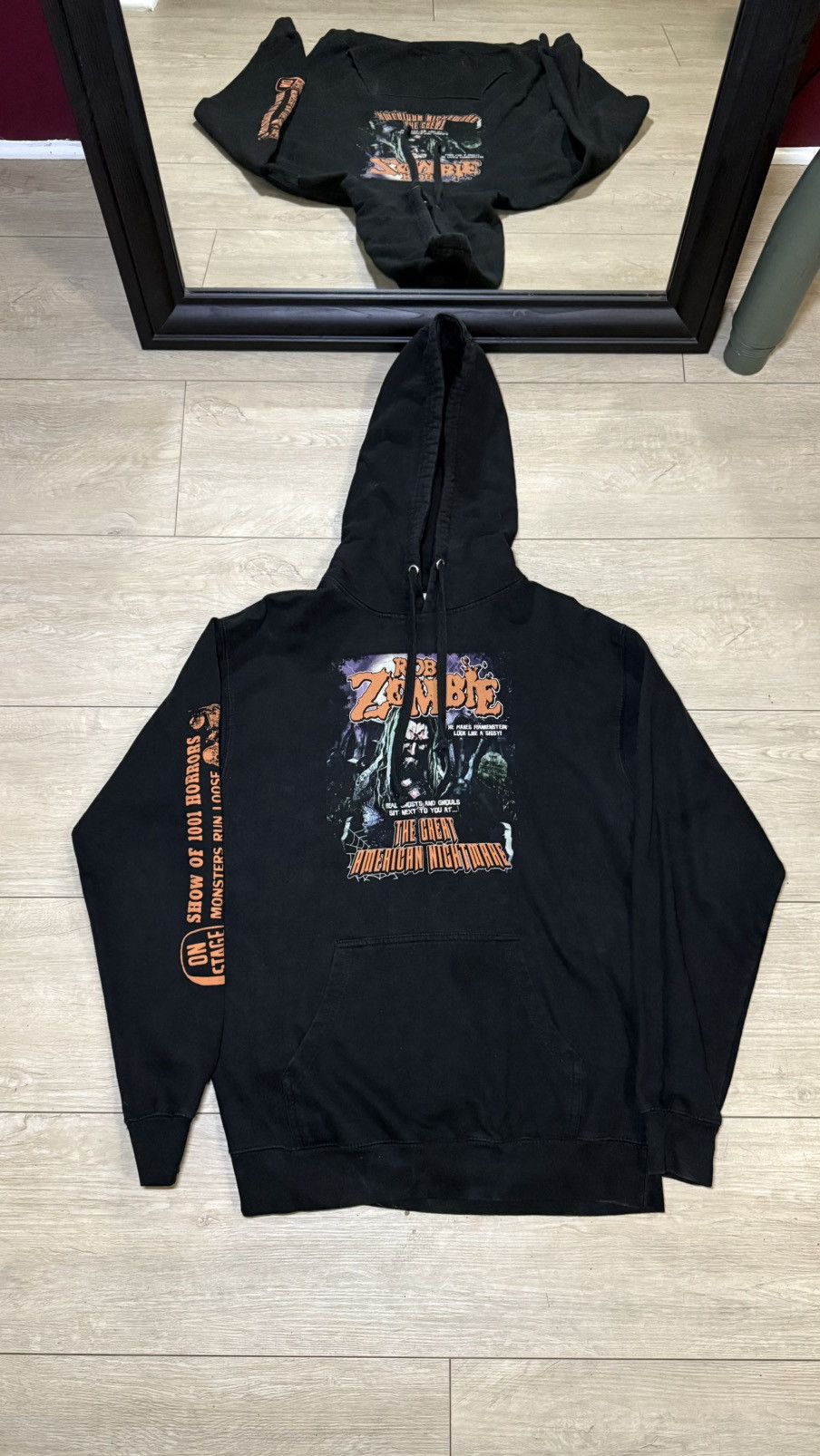 Giant Vintage / Y2K Rob Zombie Great American Nightmare Tour Size US M / EU 48-50 / 2 - 1 Thumbnail