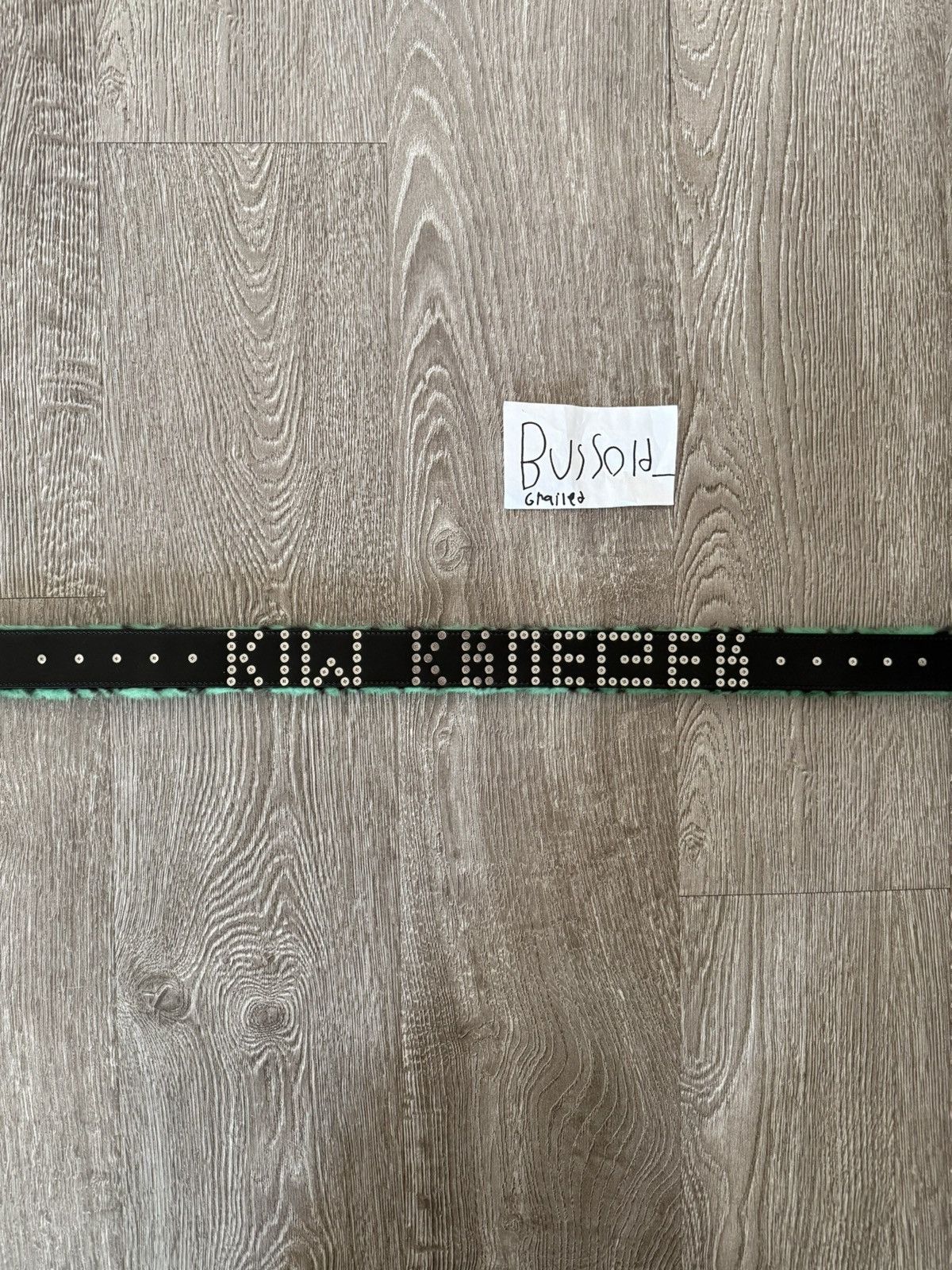 Kim Krueger Kim Krueger Studded Fur Belt Size ONE SIZE - 5 Thumbnail