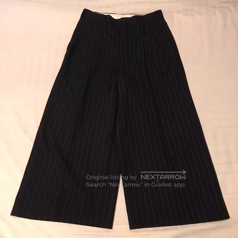 Comme des Garcons Comme Des Garcons size XS Loose Straight Striped Glitterin Size 23" - 1 Thumbnail