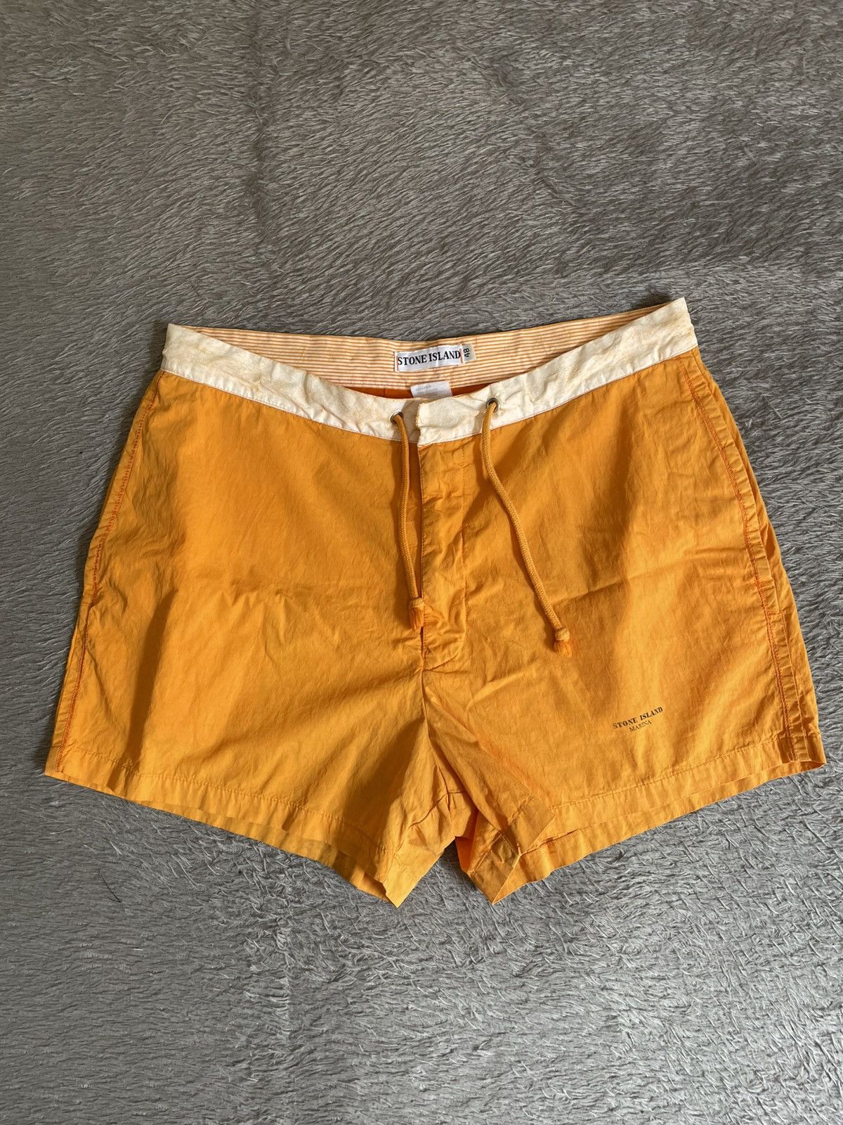 Stone Island Vintage rare 80’s Stone Island Marina iconic shorts pants Size US 34 / EU 50 - 1 Thumbnail
