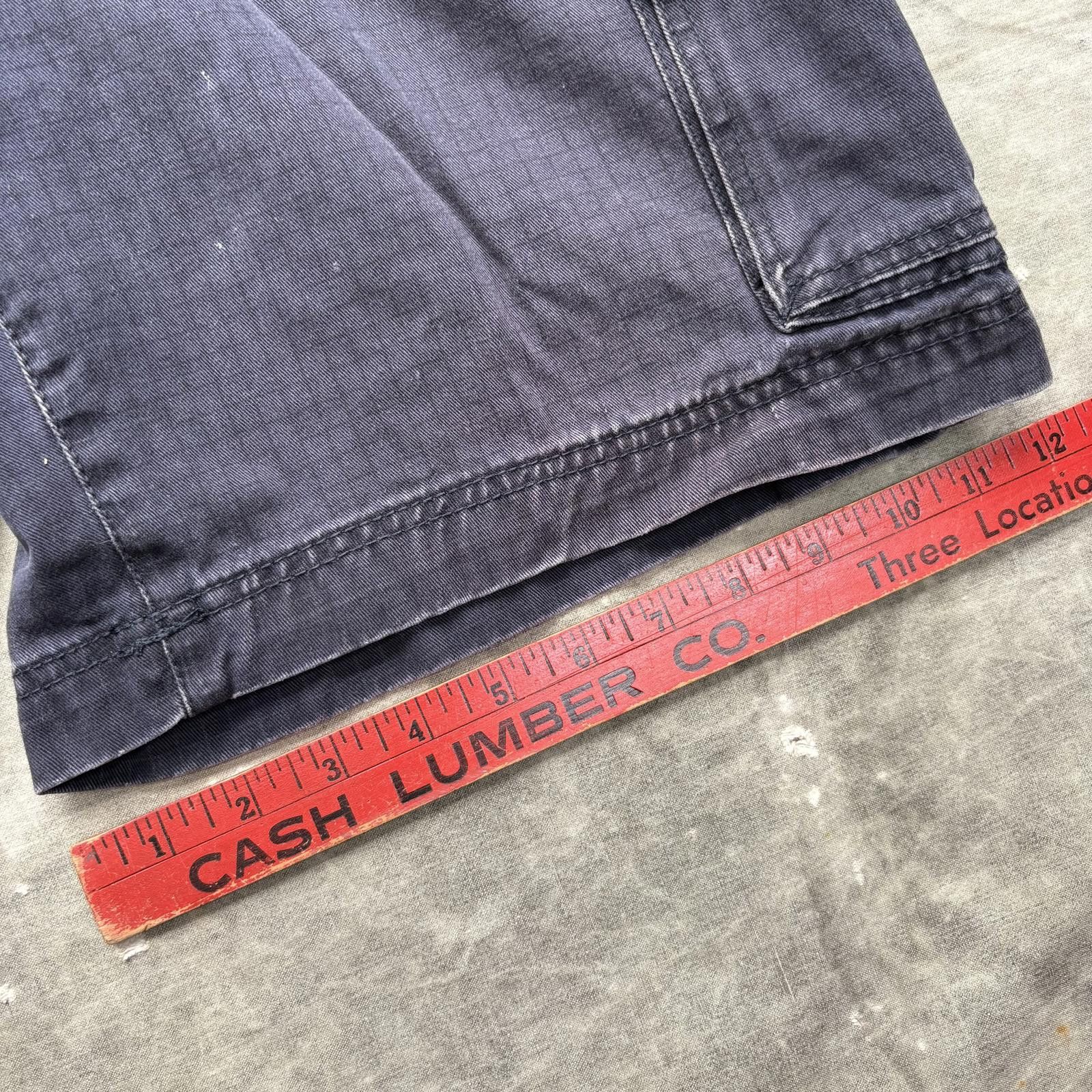 Izod × Vintage Vintage Y2K Baggy Navy Blue Izod Grunge Skater Cargo Shorts Size US 32 / EU 48 - 6 Thumbnail
