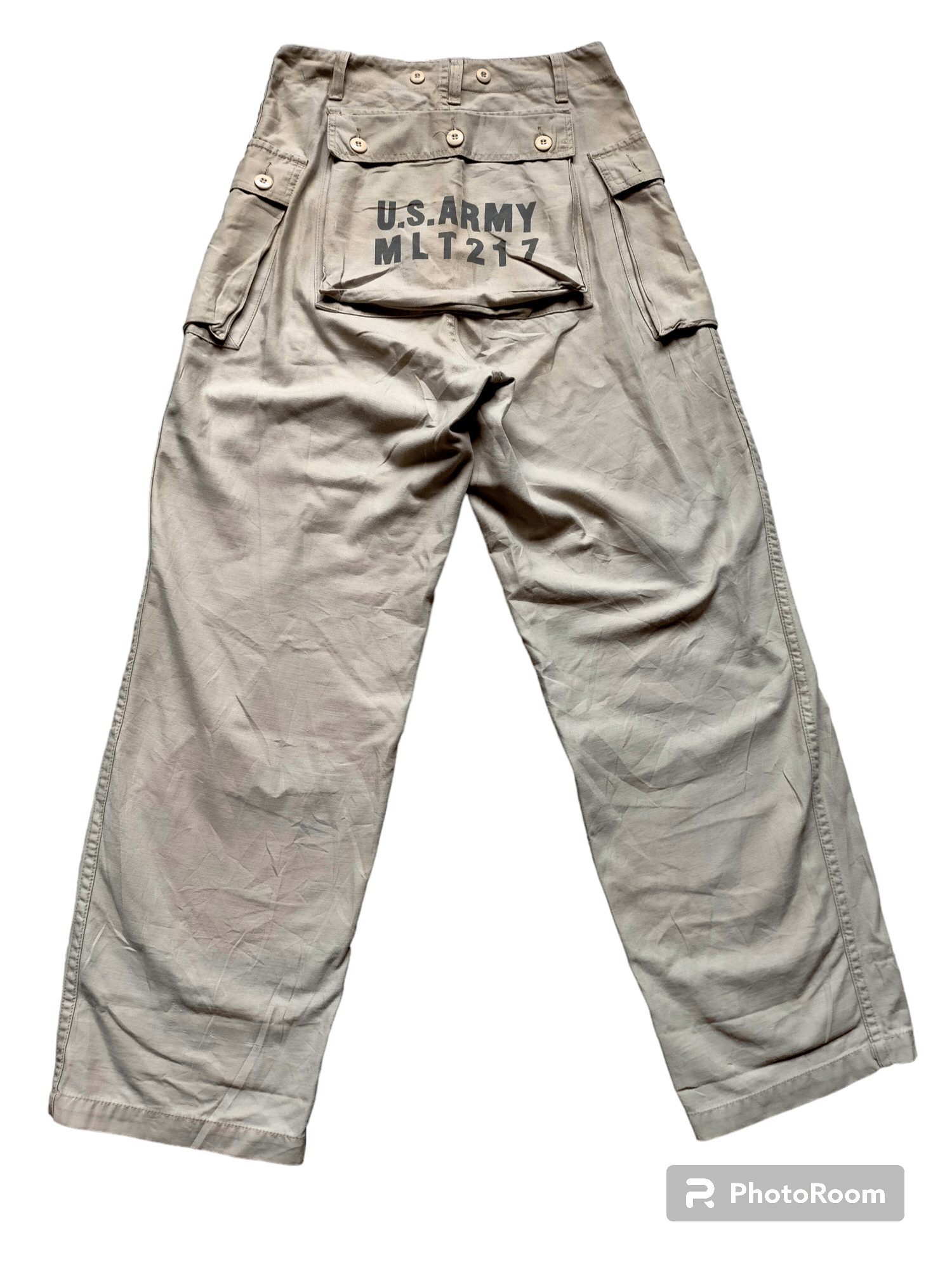 Japanese Brand × Vintage Vintage Us Army Monkey Cargo Pants Size US 28 / EU 44 - 2 Thumbnail