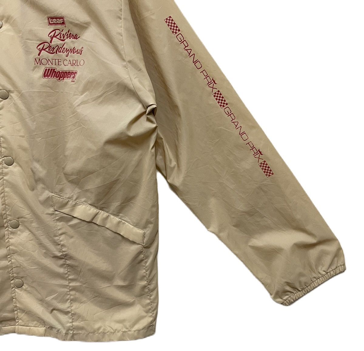 If Six Was Nine Vintage Grand Prix Monte Carlo by Aristo jac Coach Jacket Size US XL / EU 56 / 4 - 5 Thumbnail