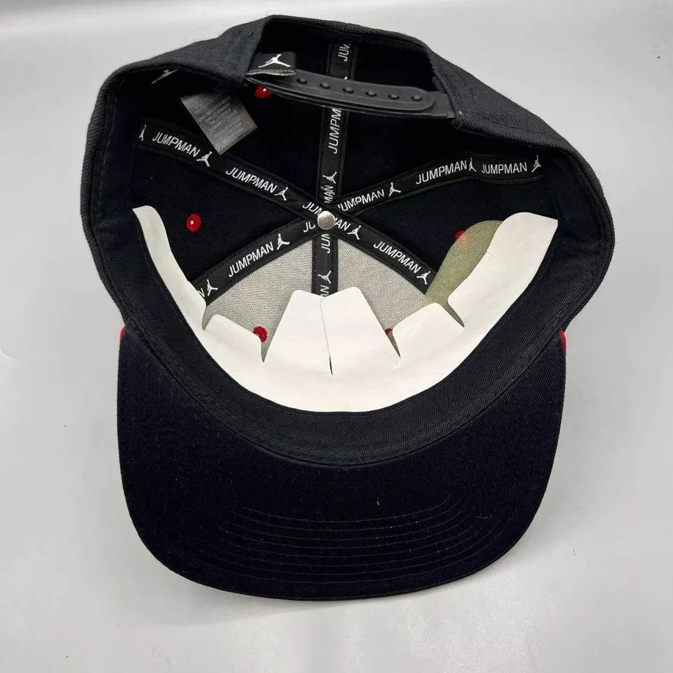 Jordan Brand Air Jordan XIII Hat Men Black Embroidered Snap Back Cap New Size ONE SIZE - 6 Thumbnail