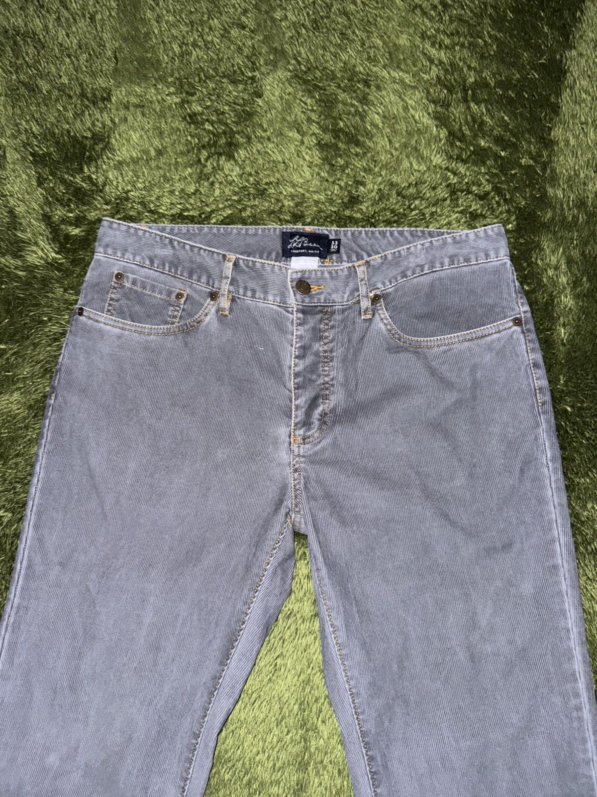 L.L. Bean [33x30] L.L.Bean Corduroy 5-Pocket Pants Size US 33 - 6 Thumbnail