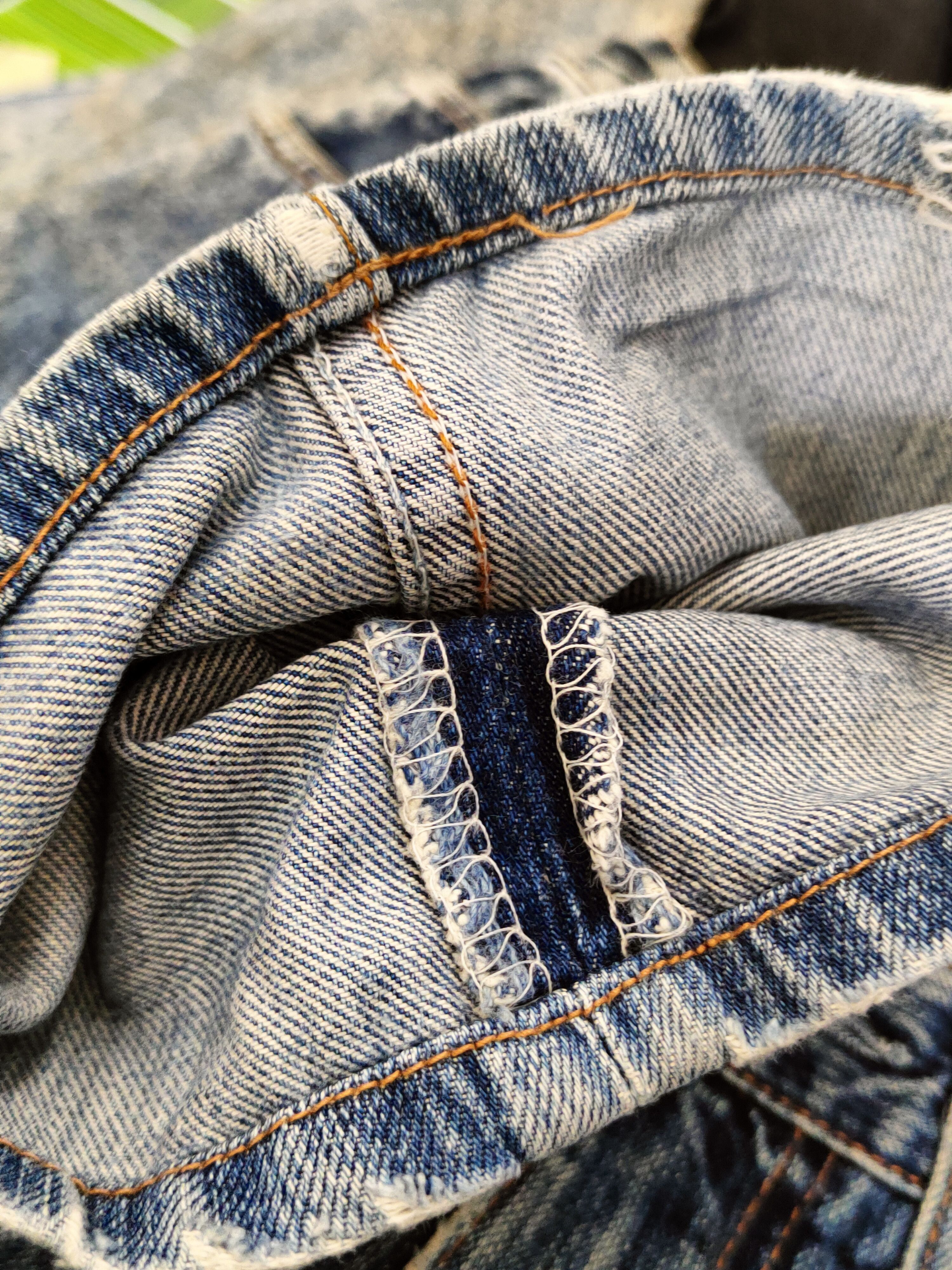 Levi's 512 Levi's vintage Blue Distressed Ripped Jeans denim #W233 Size US 29 - 15 Thumbnail