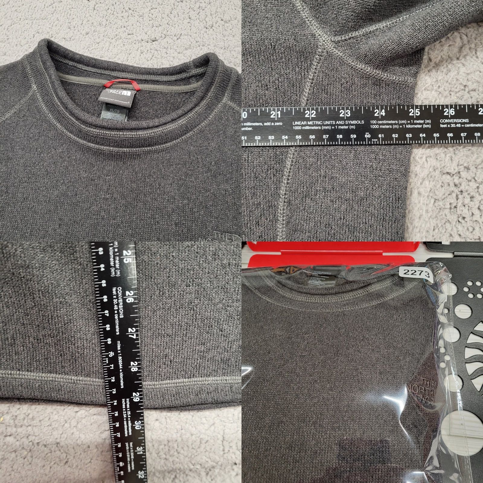 The North Face The North Face Gordon Lyons 1/2 Zip Fleece Pullover Men’s XL Gray Size US XL / EU 56 / 4 - 8 Thumbnail