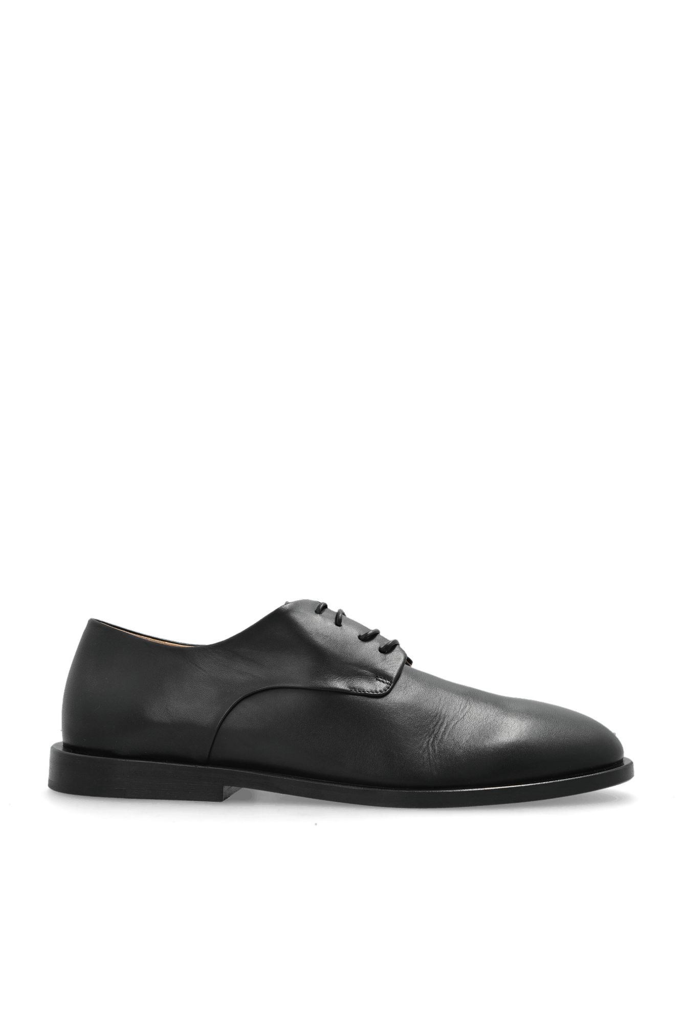Marsell o1s22i1n1025 Leather Derby Shoes in Black Size US 12 / EU 45 - 1 Thumbnail