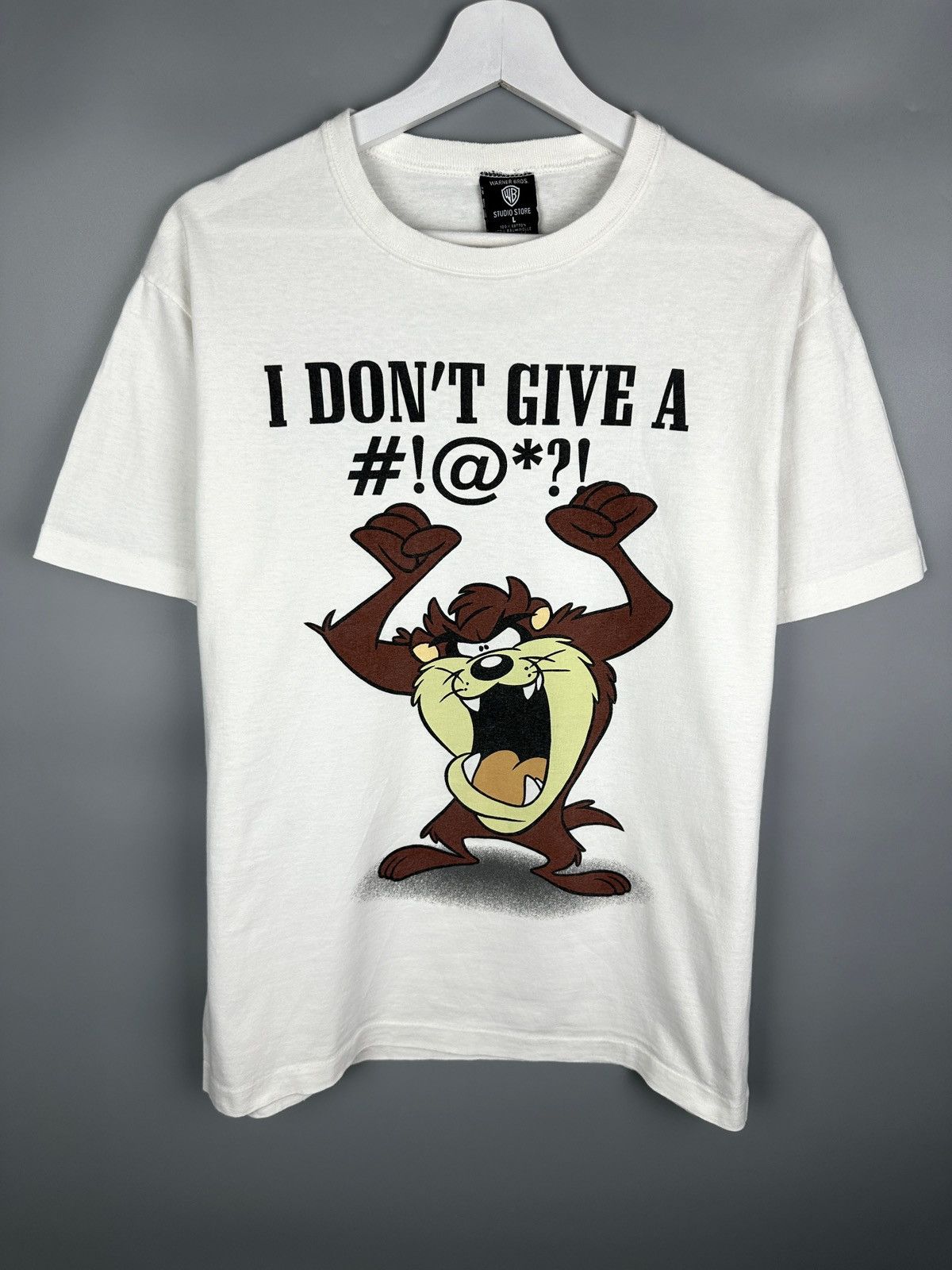 Vintage 1996 Vintage Taz Looney Tunes Cartoon T Shirt Tee 90s USA Size US M / EU 48-50 / 2 - 1 Thumbnail