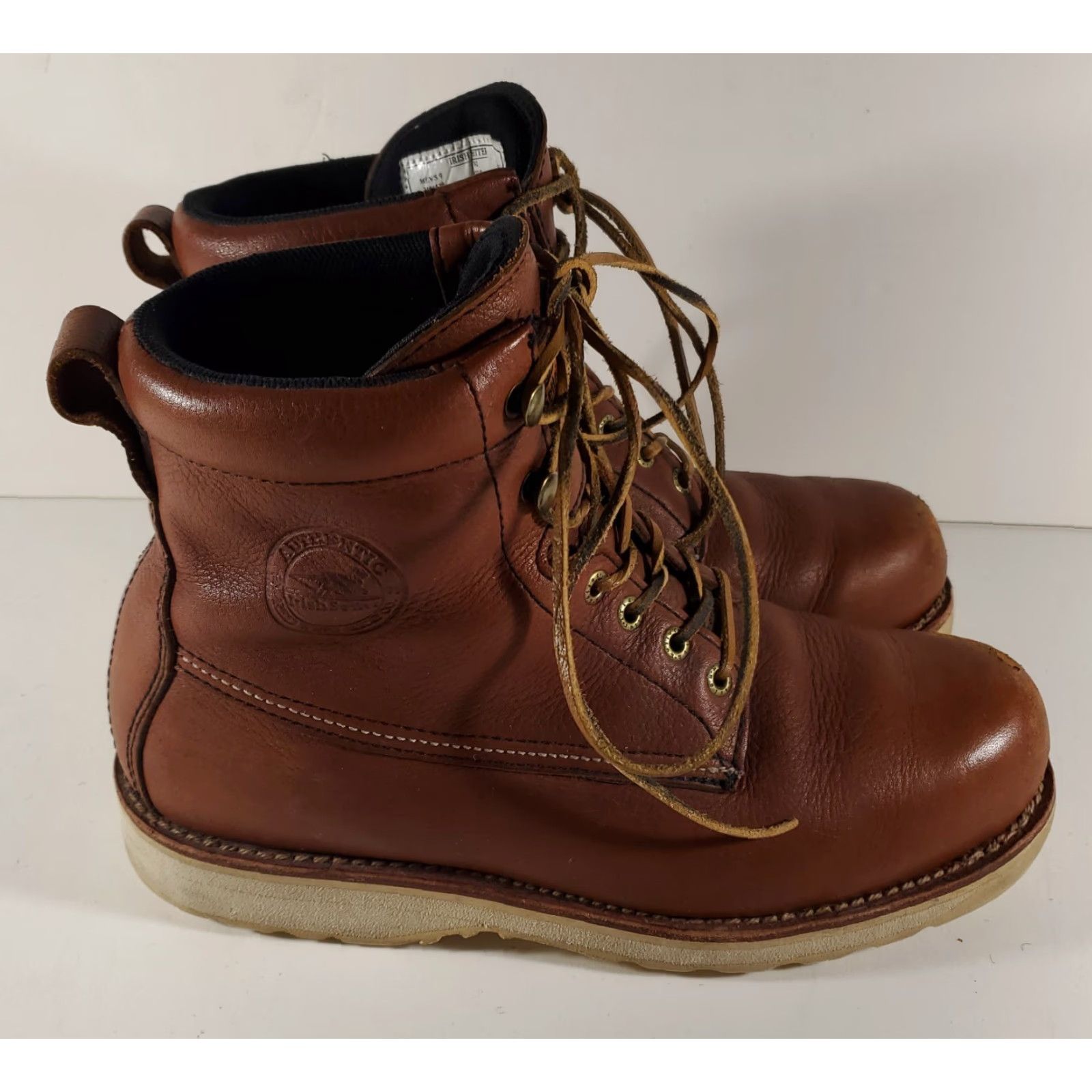 Vintage VINTAGE Irish Setter Wingshooter Upland Leather Boots Brown Mens 9 Shoe Boots Hiking Leather Outsole Brown Men 9 Size US 9 / EU 42 - 7 Thumbnail