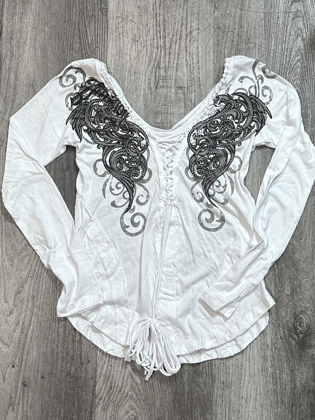 Affliction × Vintage “Lovington Top” affliction Size S / US 4 / IT 40 - 1 Thumbnail
