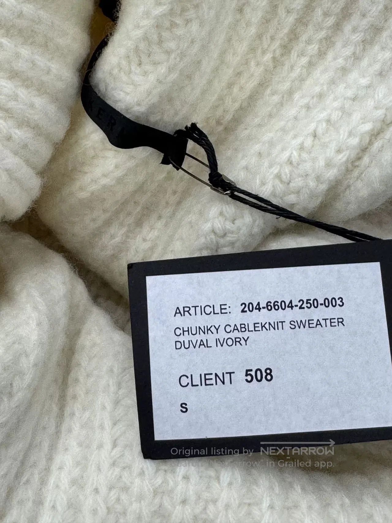 Haider Ackermann Haider Ackermann Women's High Neck Sweater. Size XS / US 0-2 / IT 36-38 - 7 Thumbnail