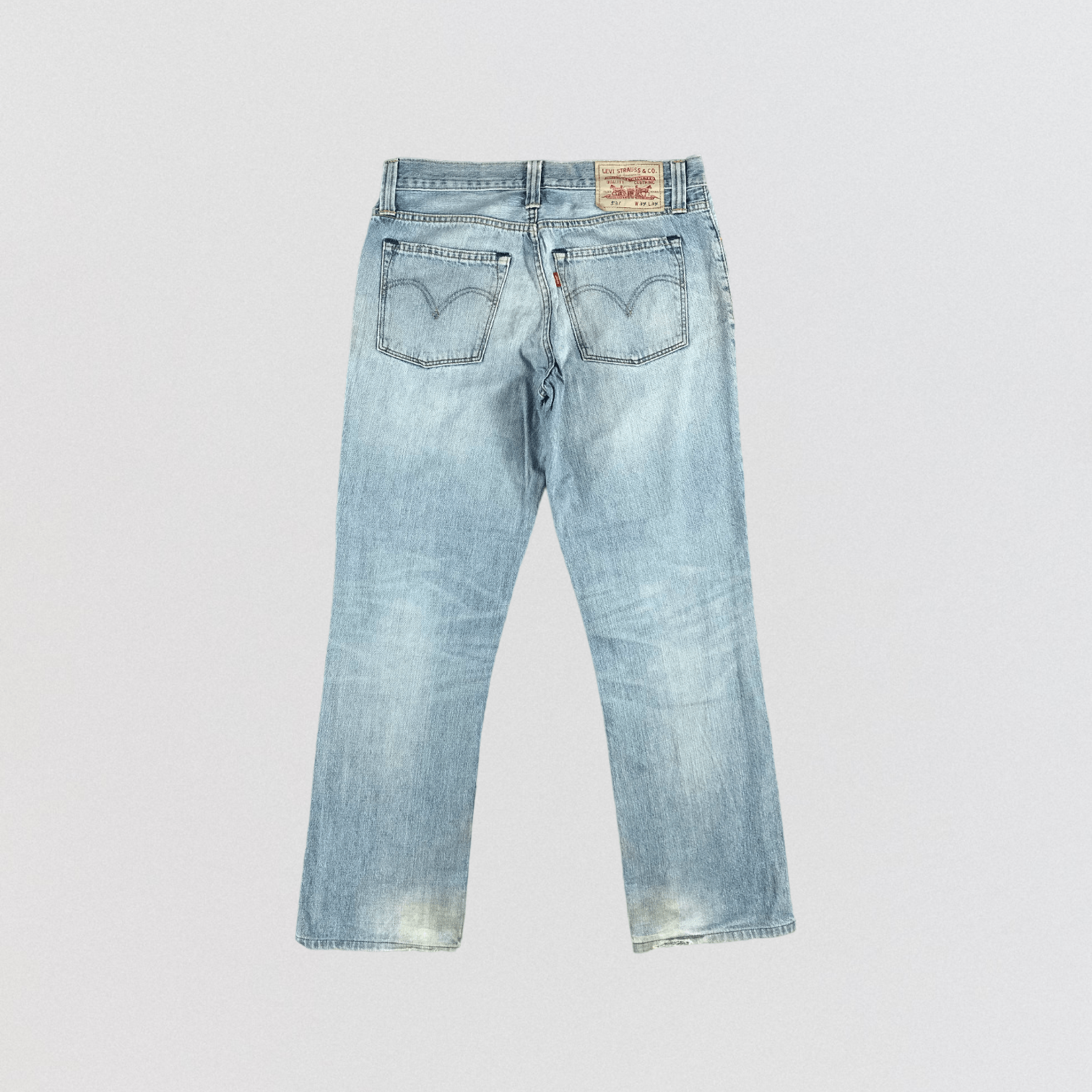 Levi's × Vintage Vintage Light Wash Levis 531 Jeans-JM2162 Size US 34 / EU 50 - 2 Thumbnail