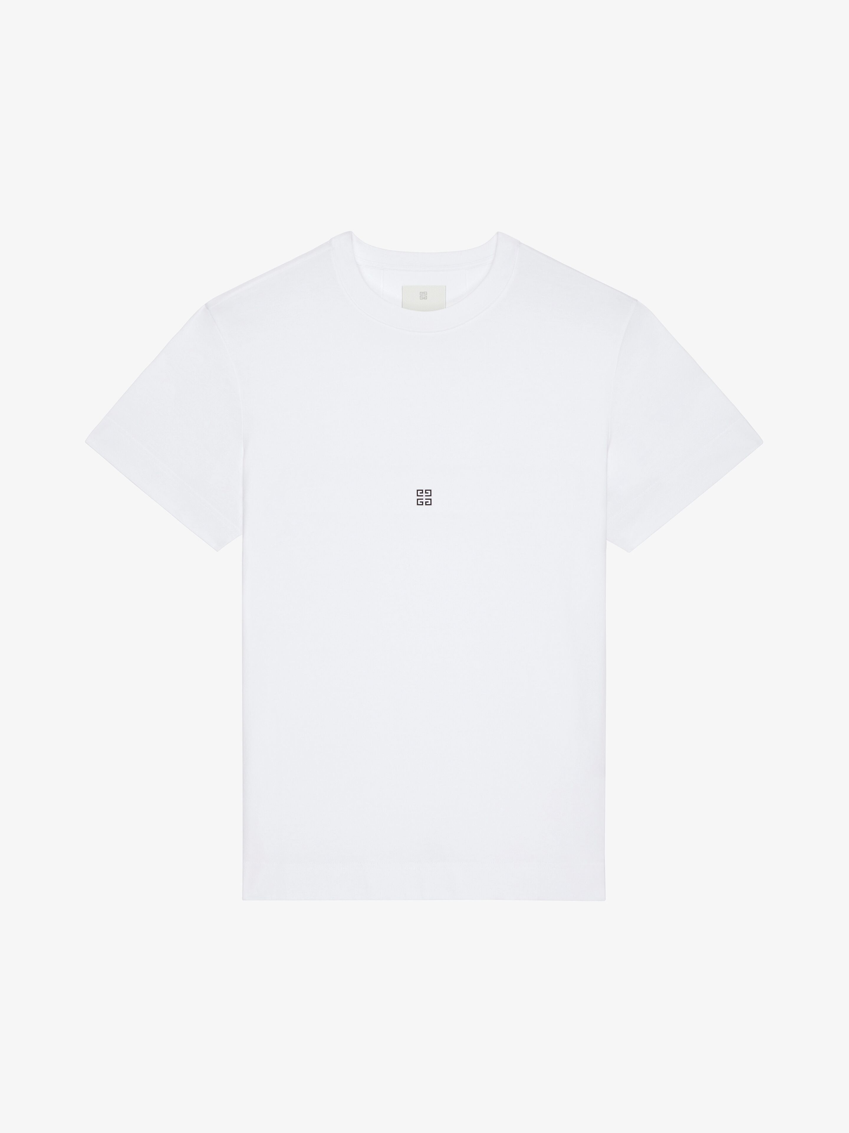 Givenchy o1w1db10426 Slim Fit T-Shirt in White Size US XS / EU 42 / 0 - 1 Thumbnail