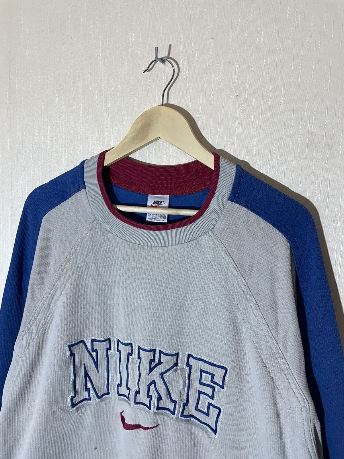 Nike × Vintage Nike vintage y2k sweatshirt 90s Size US L / EU 52-54 / 3 - 2 Thumbnail