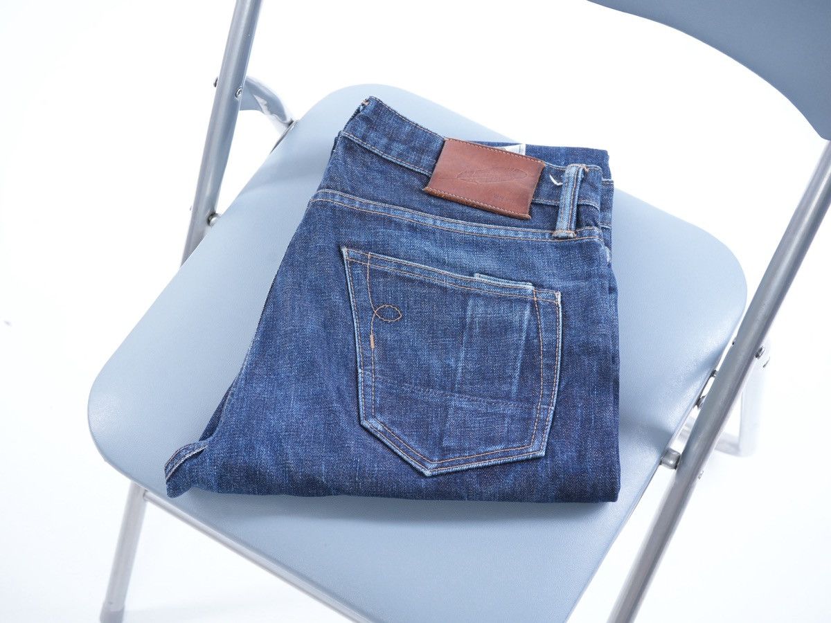 Rogue Territory Rogue Territory Selvedge Jeans 30 Blue Dark Wash Minimalist Size US 30 / EU 46 - 1 Thumbnail