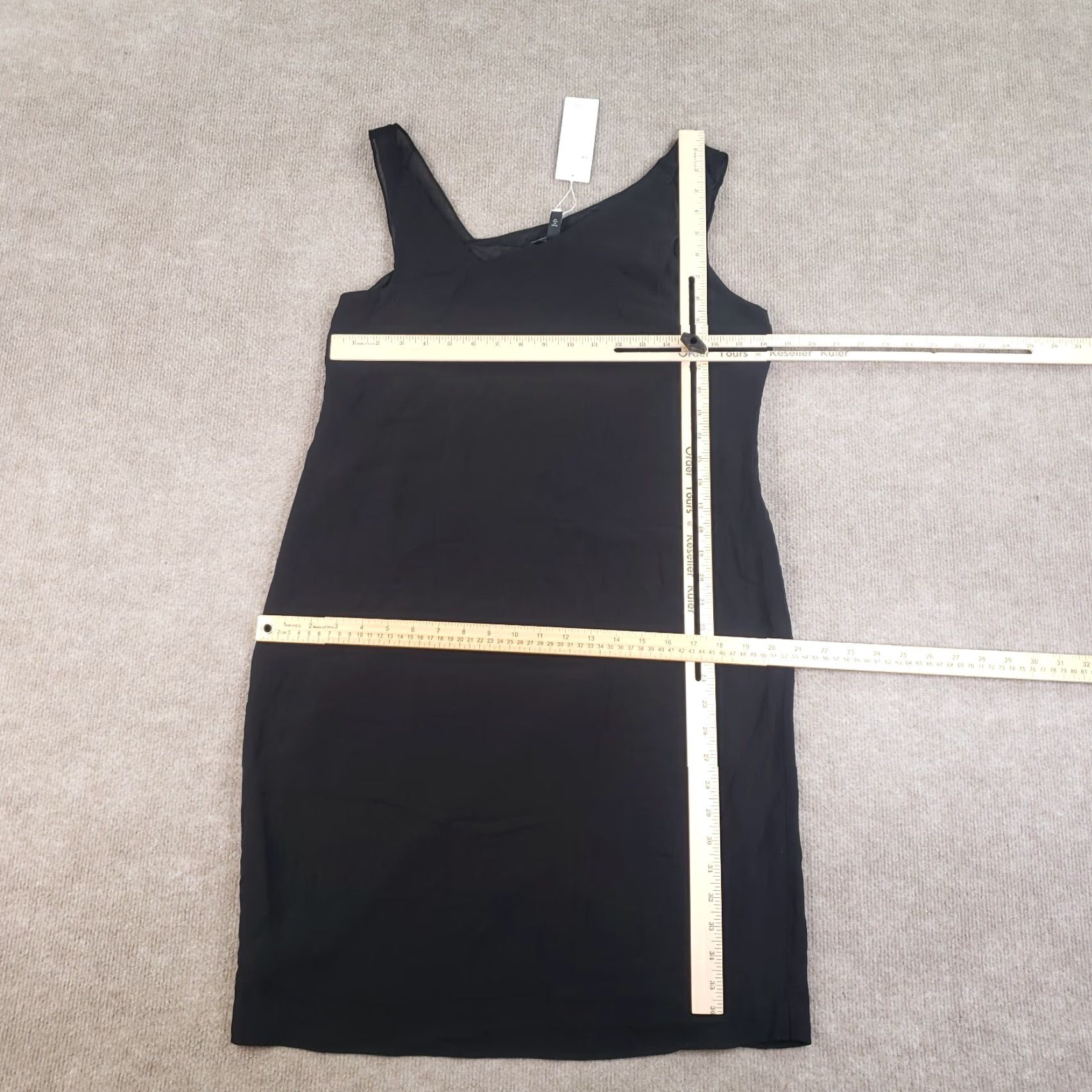 Eileen Fisher Asymmetrical Sheath Dress Women Size Small Black Silk Lined  Party/Cocktail - www.skdojo.org