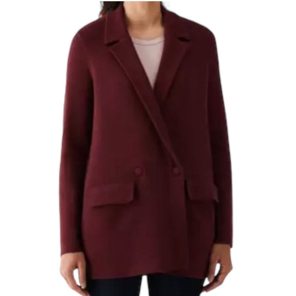 Other Ella Rafaella SZ XL Relaxed Long Sleeve Sweater Blazer Size XL / US 12-14 / IT 48-50 - 2 Thumbnail