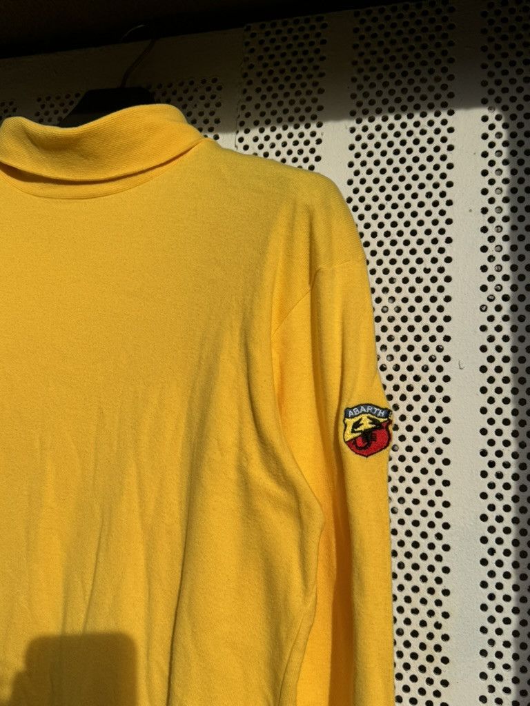 Vintage Vintage Fiat 500 Abarth Long Sleeve Yellow L Size US L / EU 52-54 / 3 - 2 Thumbnail