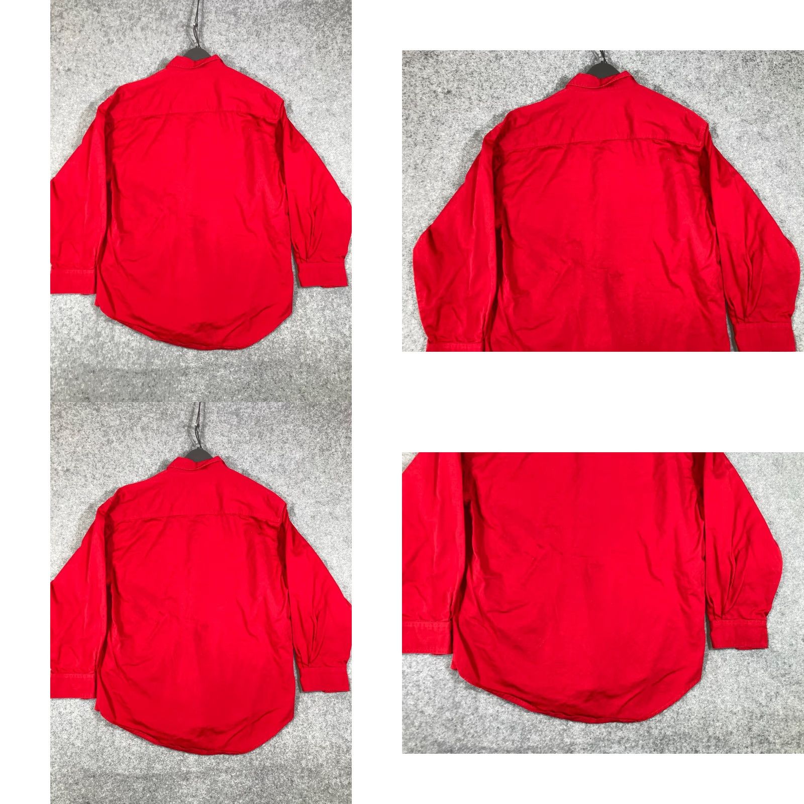 Logo 7 Graphic Sports HEB Grocery Uniform Chef Works Shirt Button Down Mens L Red Logo Size US L / EU 52-54 / 3 - 8 Thumbnail