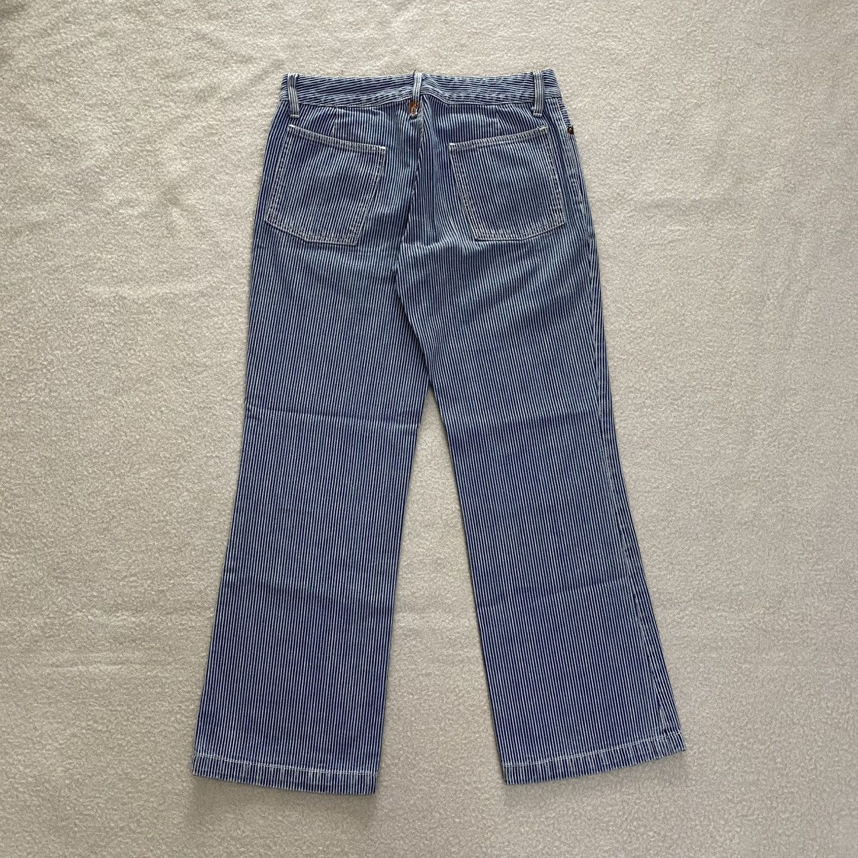 45rpm × If Six Was Nine × Japanese Brand Vintage 45rpm Wide Leg Flared Jeans Hickory w27 Size 27" / US 4 / IT 40 - 5 Thumbnail