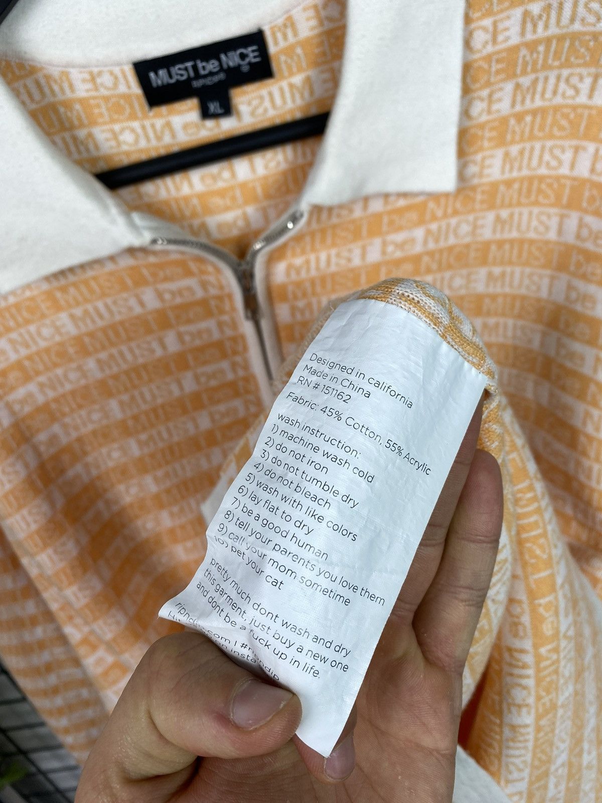 RIPNDIP Rip n Dip polo rugby jersey long sleeve Must be Nice Men XL Size US XL / EU 56 / 4 - 12 Thumbnail