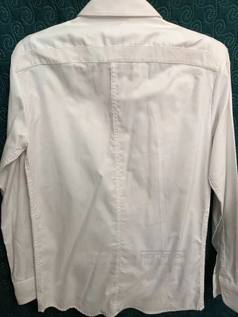 Dries Van Noten Dries Van Noten White Cotton Shirt. Size US XL / EU 56 / 4 - 2 Thumbnail