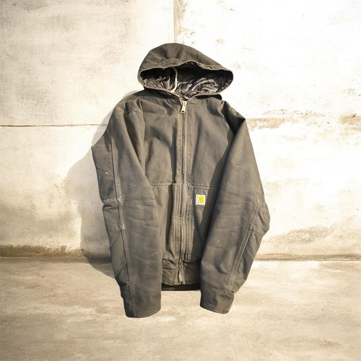 Carhartt Carhartt Men's Washed Duck Active Jacket Size US S / EU 44-46 / 1 - 1 Thumbnail