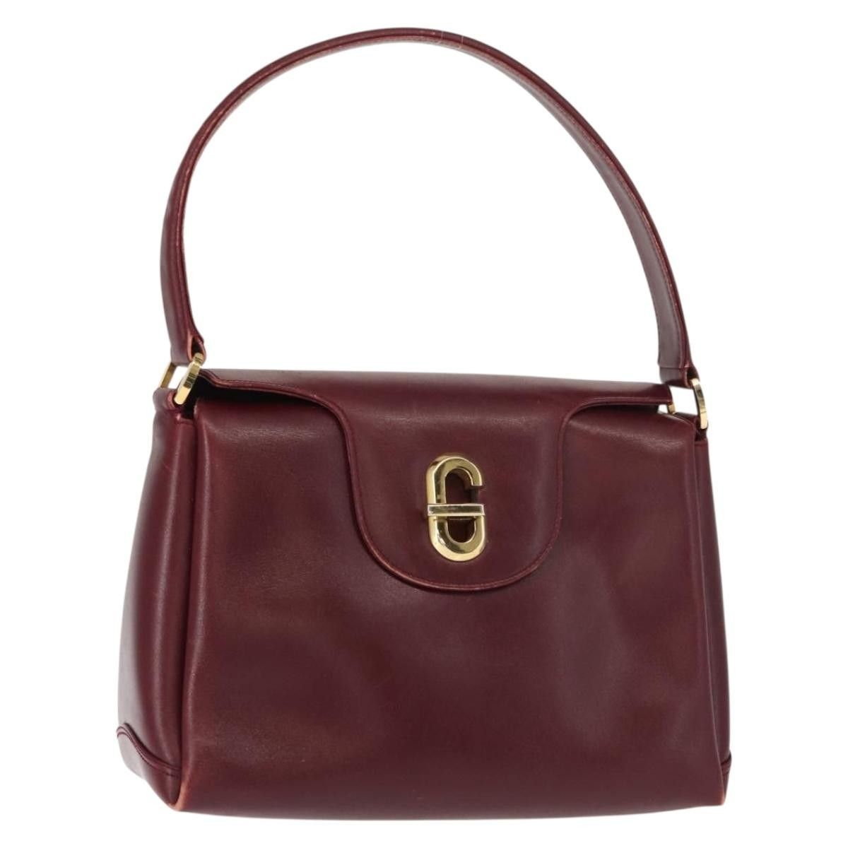 Gucci Gucci Vintage Handbag Leather Size ONE SIZE - 1 Thumbnail