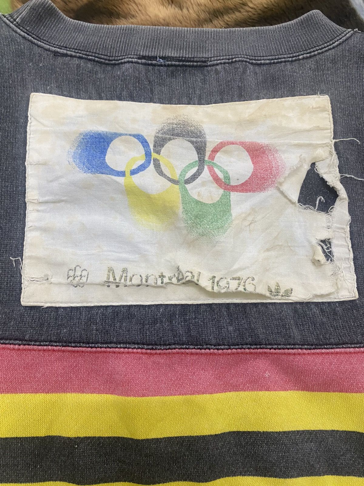 Adidas 💥Vintage Adidas Montreal Olympics 1976 faded sunburst Size US L / EU 52-54 / 3 - 12 Thumbnail
