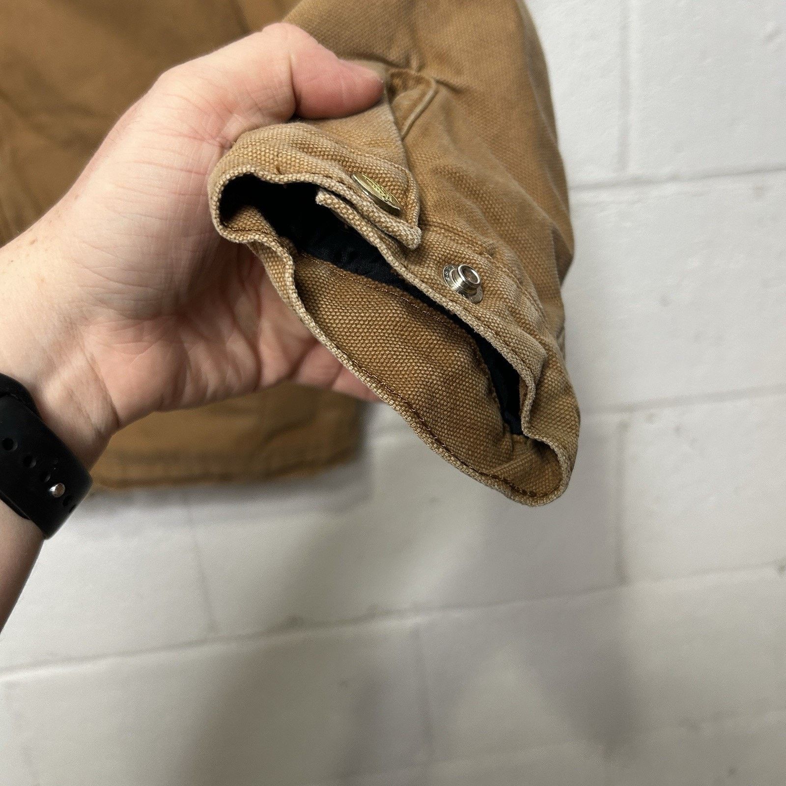 Vintage Dickies Blanket-Lined Canvas Detroit Jacket “Brown”
