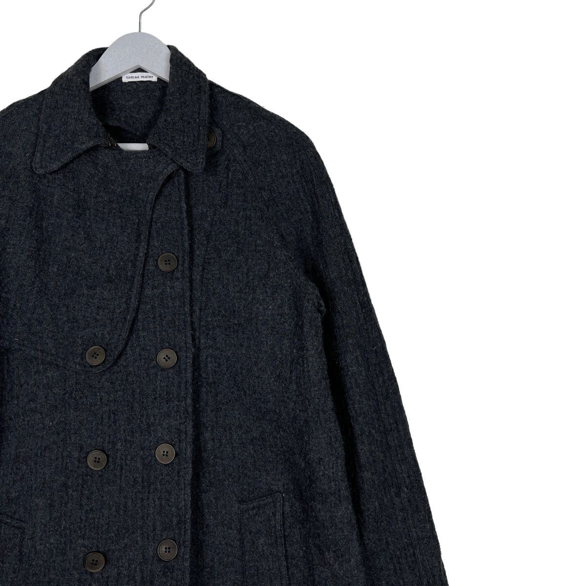 Tomas Maier 🔥 TOMAS MAIER DOUBLE BREAST OVERCOAT MADE IN ITALY Size US M / EU 48-50 / 2 - 7 Thumbnail