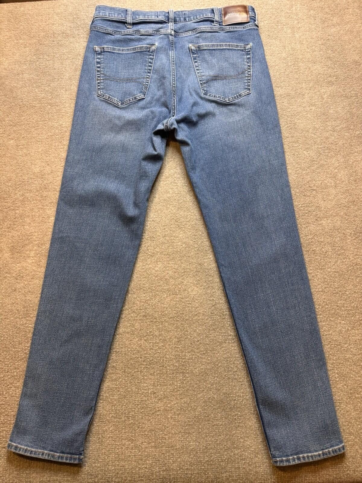 Hollister Hollister Men's W36 x L34 Blue Jeans Athletic Skinny [720] Size US 36 / EU 52 - 3 Thumbnail