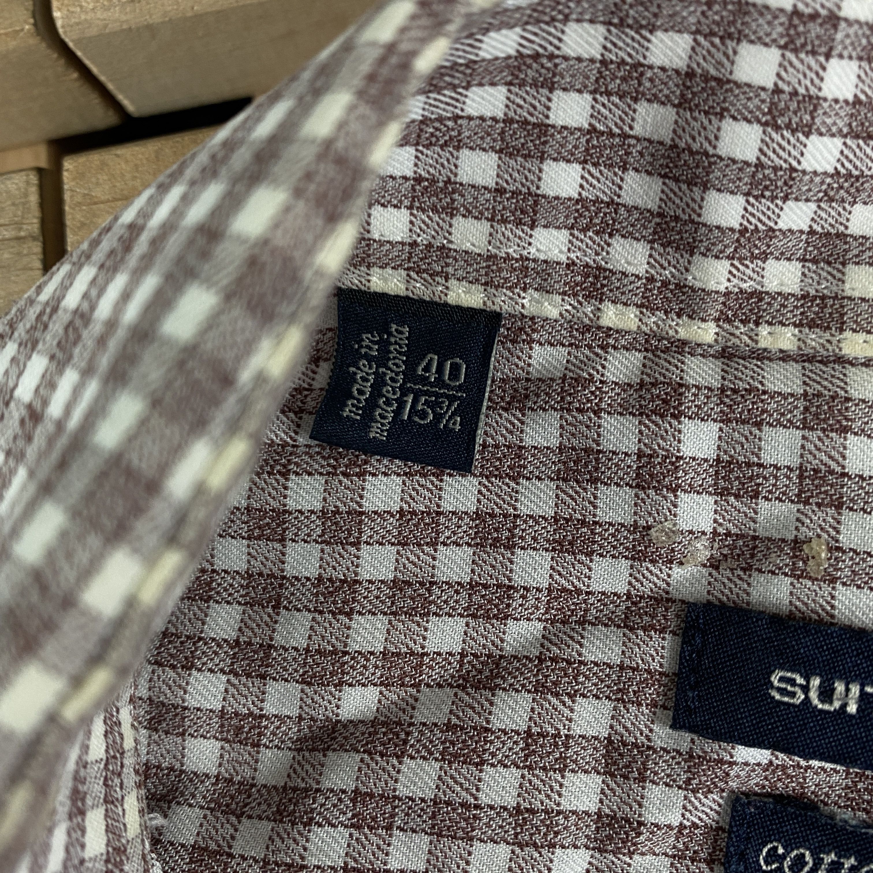 Suitsupply Mens Long Sleeve Shirt Suitsupply Size M Cotton Size US M / EU 48-50 / 2 - 6 Thumbnail