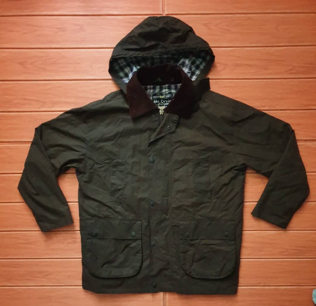Japanese Brand Mc Orvis green Olive oberstoff jacket Size US L / EU 52-54 / 3 - 1 Thumbnail