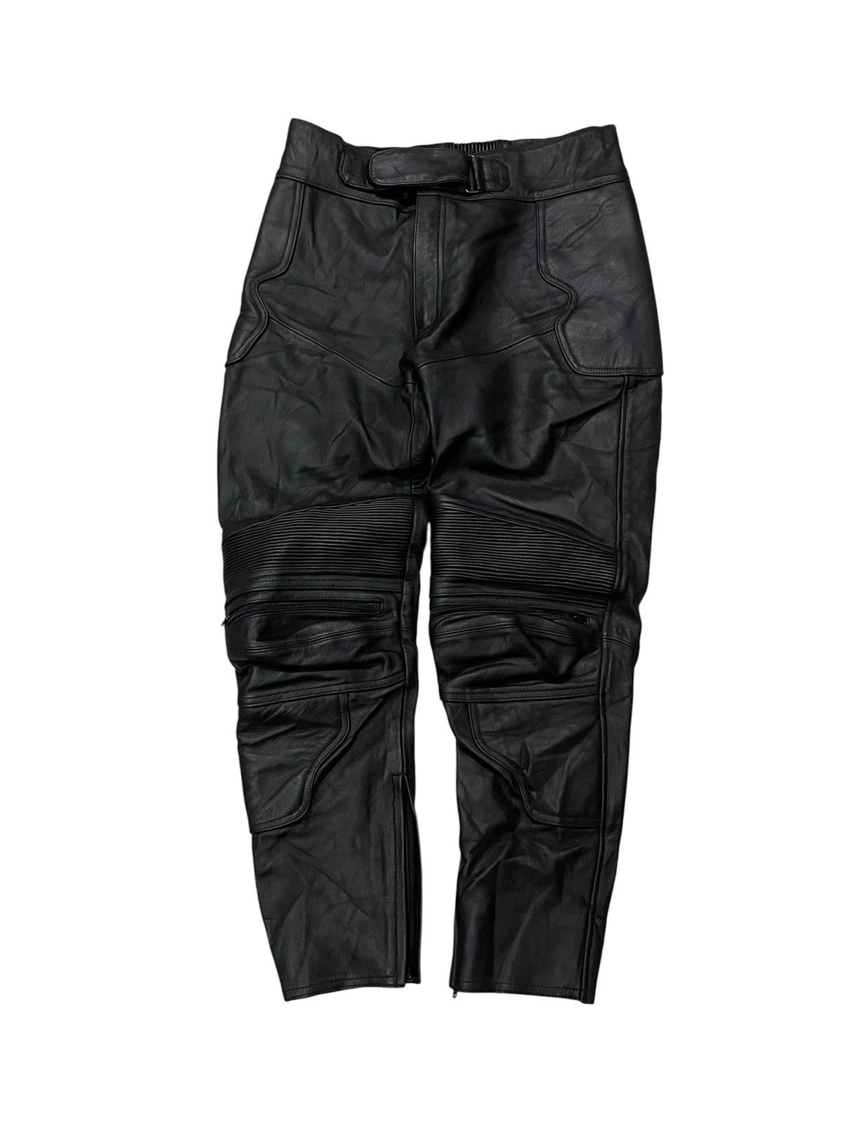 パンツ 1vfudie leather psnts Japanese Brand 1vFudie - S03 Paneled leather pants | Grailed