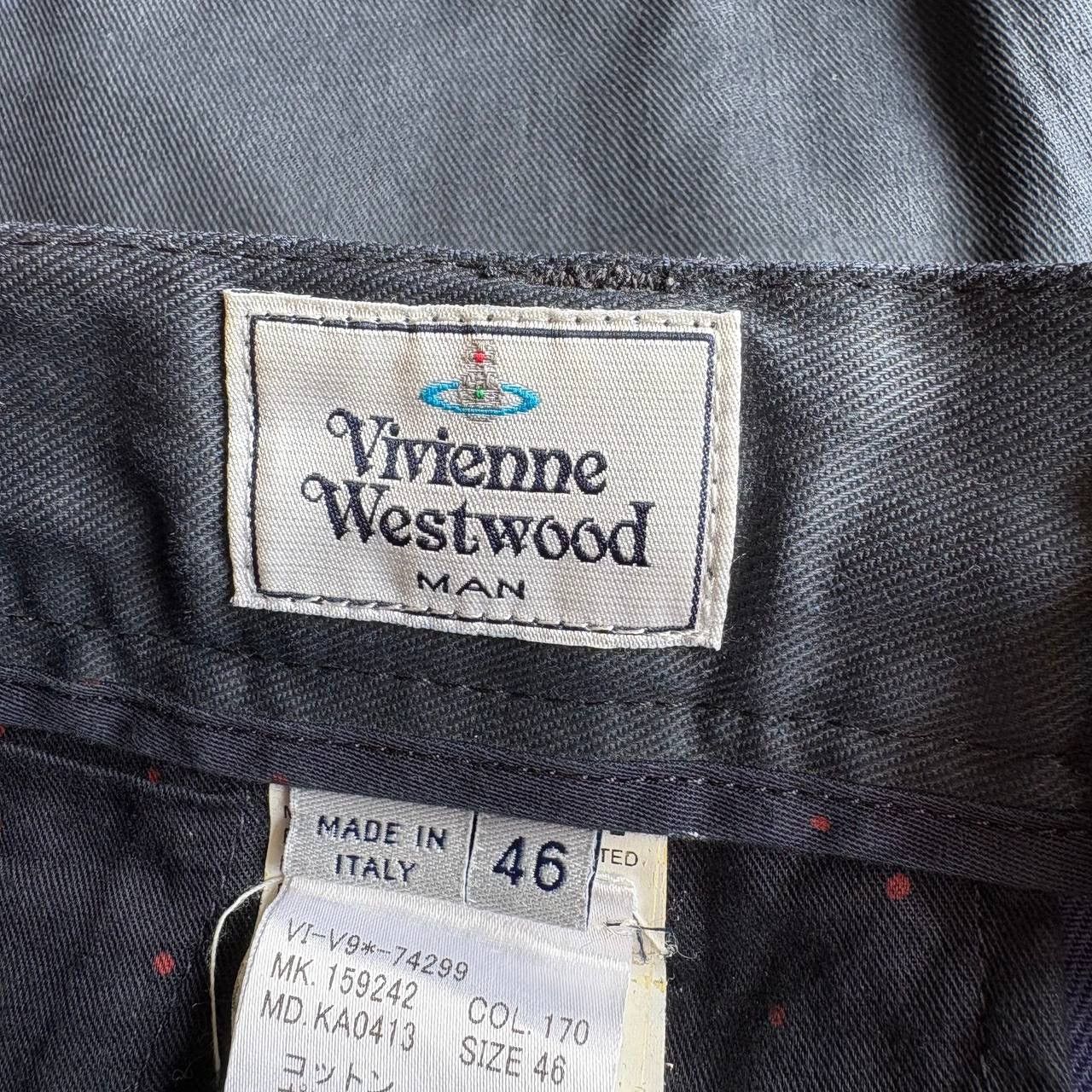 Vivienne Westwood Vivienne Westwood Man Navy Blue Ankle Pants Size US 33 - 11 Thumbnail