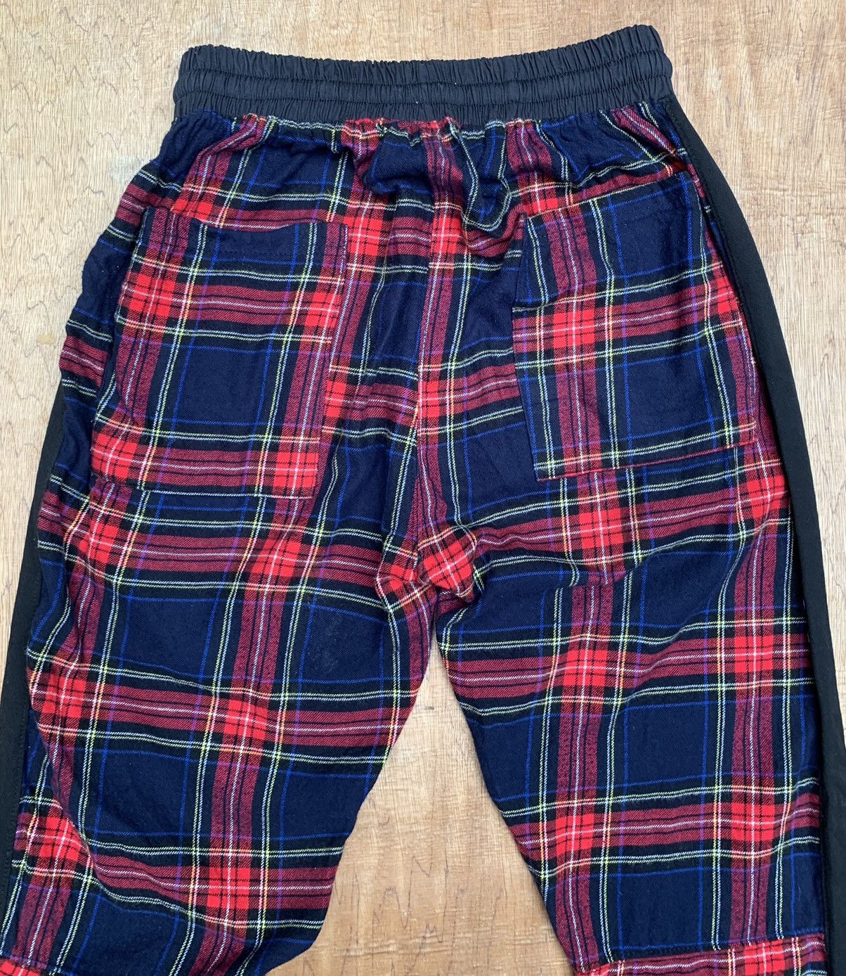 Japanese Brand CRAY TOKYO Red Tartan (riri Zipper) Jogger Pants Size US 32 / EU 48 - 10 Thumbnail