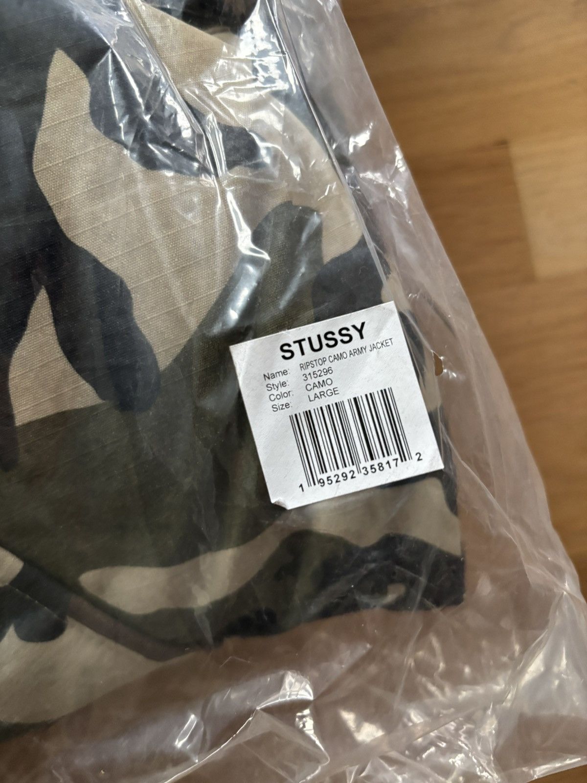 DENIM TEARS × Stussy Denim Tears Stussy Ripstop Camouflage Army Jacket Camouflage Size US L / EU 52-54 / 3 - 7 Thumbnail